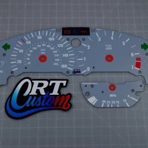 BMW E36 Premium Seri 160 Mil Amerikan Kadran Kağıdı – Arkttissilber