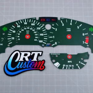 BMW E36 Premium Seri 160 Mil Amerikan Kadran Kağıdı – British Racing Green