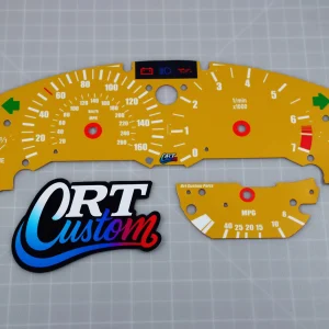 BMW E36 Premium Seri 160 Mil Amerikan Kadran Kağıdı – Dakargelb