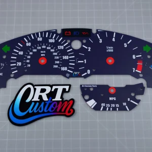 BMW E36 Premium Seri 160 Mil Amerikan Kadran Kağıdı – Techno Violett