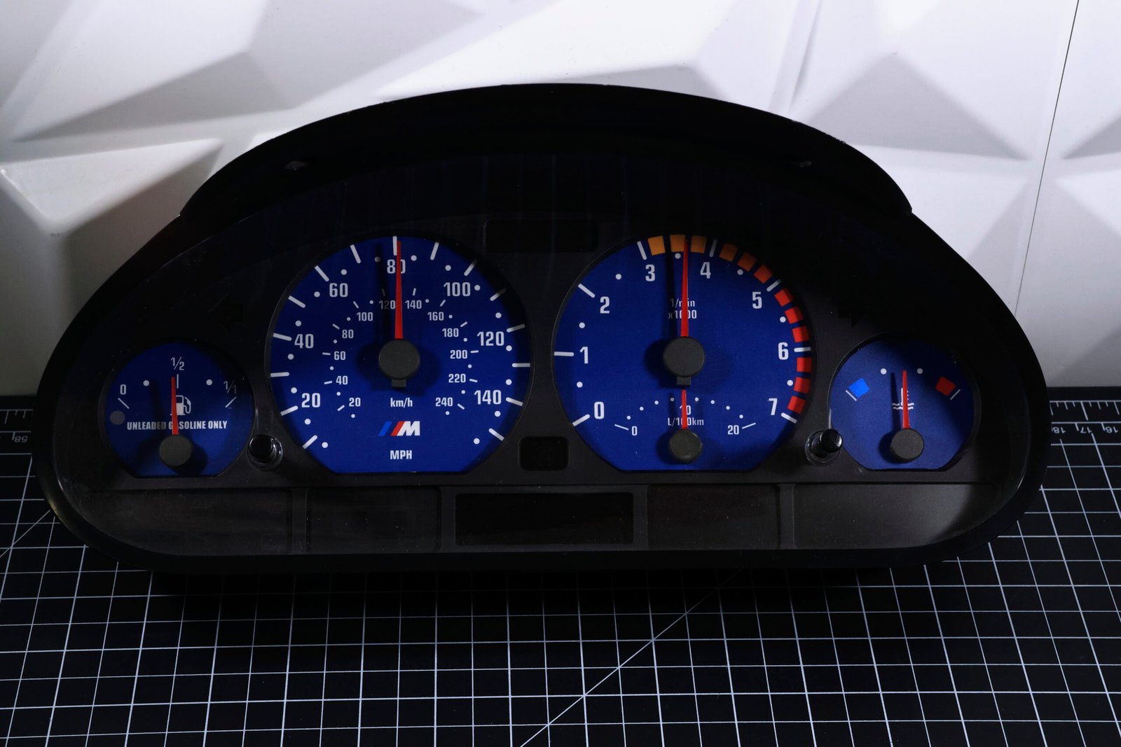 BMW e46 Premium Seri 140Mil Amerikan Kadran Kağıdı - Estorilblau - Görsel 7