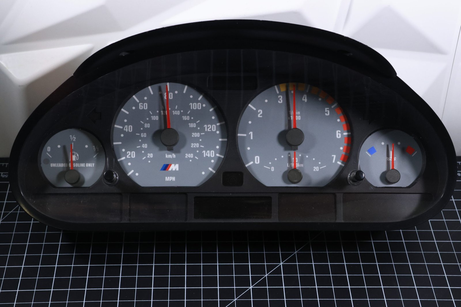 BMW e46 Premium Seri 140Mil Amerikan Kadran Kağıdı - Arktissilber - Görsel 5